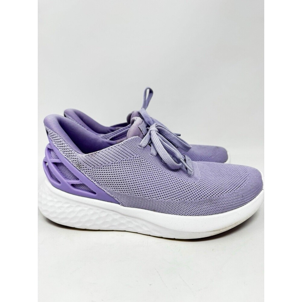Kizik Womens Athens Sneakers Lavender Purple Hands-Free Slip On 8.5